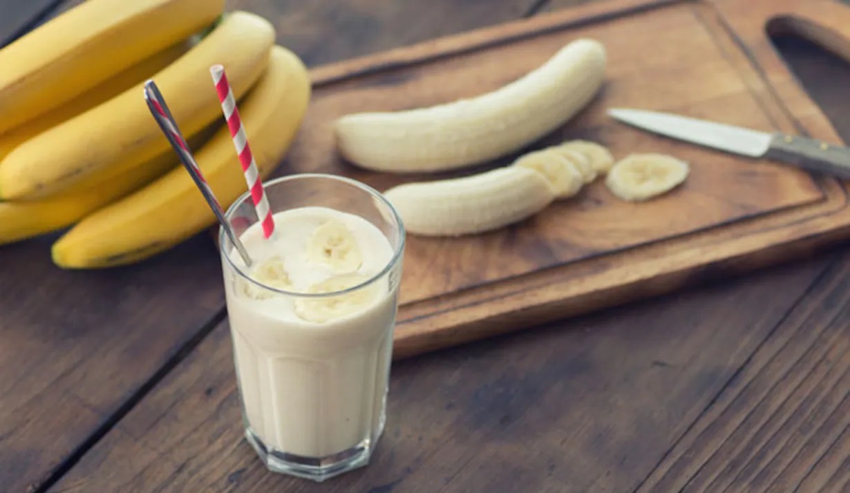 Milk With Banana Health Benfits